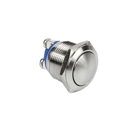 Push Button Switch M19х15mm, H23 mm, OFF-(ON), SPST, 3A/250VAC, dome