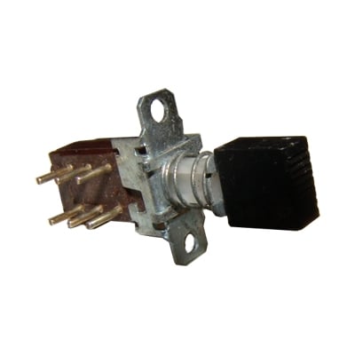 Push Button Switch, OFF-ON, DPDT, Latching,