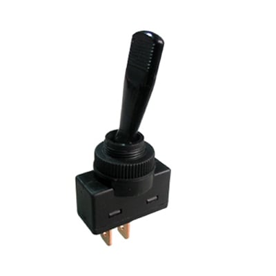 Toggle Switch M12, 3 pin ON-ON, 20A/12VDC, PVC lever