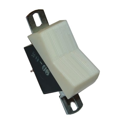 Rocker Switch 3A/220VAC BG, 6P, 2x ON-OFF