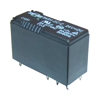 Relay 845H-2C-C, 24VDC, 8A/277VAC, 8A/30VDC, DPDT