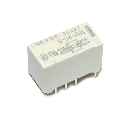 Relay 902-2C-S, 24VDC, 0.50A/125VAC, 2A/30VDC, DPDT