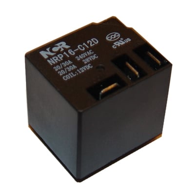 Relay NNC67F-1Z (NRP16), 12VDC, 30/20A/240VAC, 30/20A/28VDC, SPDT