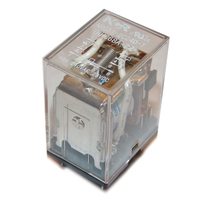 Relay NRG51 (LY2), 24VDC, 10A/240VAC, 10A/28VDC, DPDT
