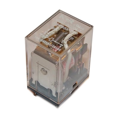 Relay NRG51 (LY2), 220VAC, 10A/240VAC, 10A/28VDC, DPDT
