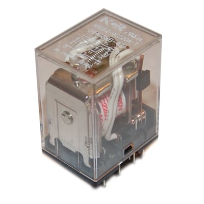 Relay NRG52 (MY4), 220VAC, 3A/240VAC, 3A/28VDC, 4PDT