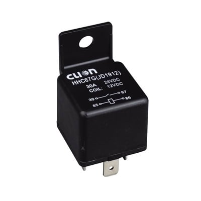 Automotive Relay NRA04, 12VDC, 30A/14VDC, SPDT