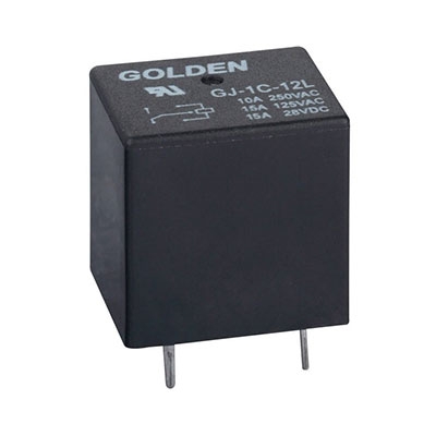 Relay GJ-1C-12L (NRP10), 12VDC, 12A/277VAC, 15A/30VDC, SPDT