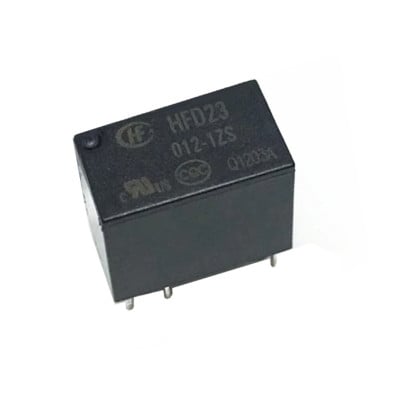 Relay HFD23/005-1ZP, 5VDC, 0.5A/125VAC, 1A/30VDC, SPDT