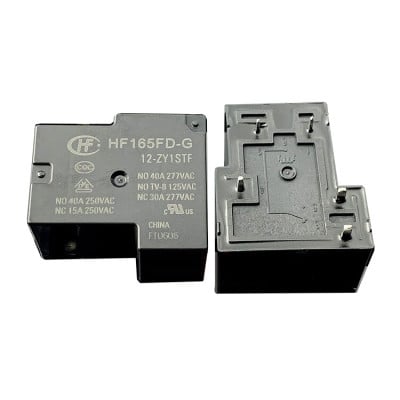 Relay HF165FD/12-ZY1STF, 12VDC, 30A/277VAC, SPST