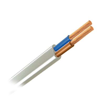Power Cable 2x0.75 mm2, H03VVH2-F CCA, flat type