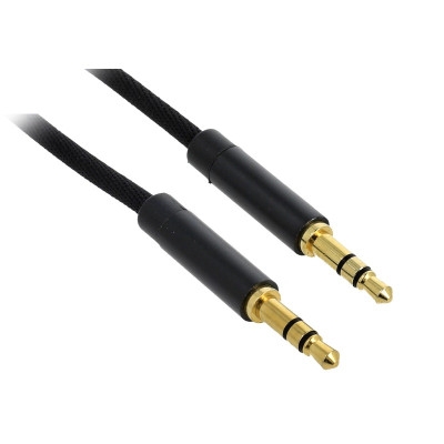Cable 3.5 mm male, 3.5  mm male STEREO (OD:3 mm) Cu, 2 m