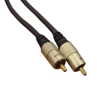 Cable RCA, RCA male (OD: 6mm) CCS METAL, 1.5 m
