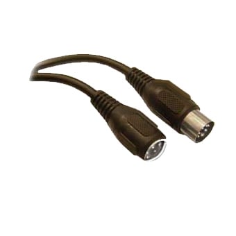 Cable DIN 6P male, DIN 6P female, 1.5 m