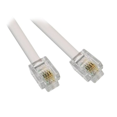 Telephone Cable RJ11 male, RJ11 male, 5 m