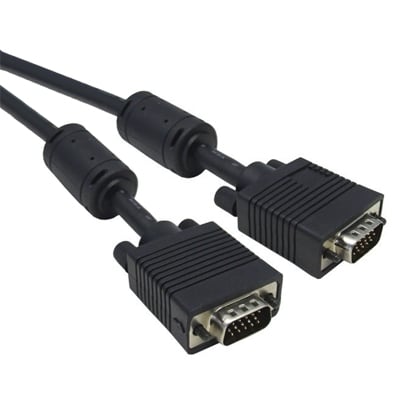 VGA Monitor Cable DB15 HD male, DB15 HD male, coaxial, 5 m