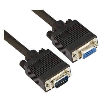 VGA Monitor Cable DB15 HD male, DB15 HD female, coaxial, 1.8 m