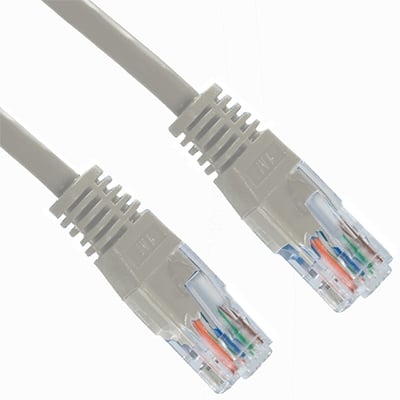 PATCH Cable CAT-5E, UTP, 10 m, GREY