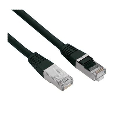 PATCH Cable CAT-5E, FTP, 2 m, BLACK