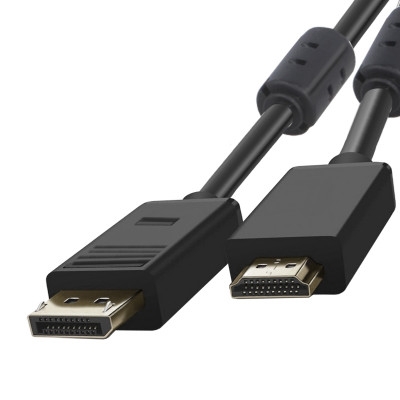 Cable DisplayPort male 1.1aV, HDMI 19 male 1.4V, 1.8 m