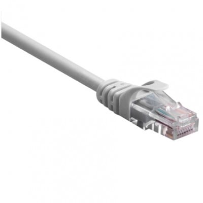 PATCH Cable CAT-5E, UTP AWG24, 1 m, CCA, WHITE