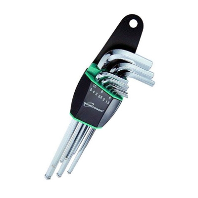 HEX Key Wrenches, Set 9 pcs