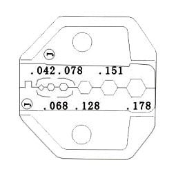 Crimping Tool Die HT-336J