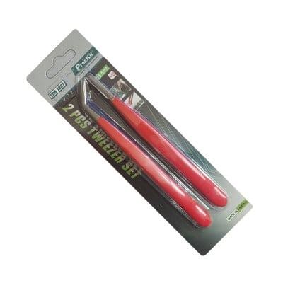 2 Pcs Tweezer Set, Pro`s Kit
