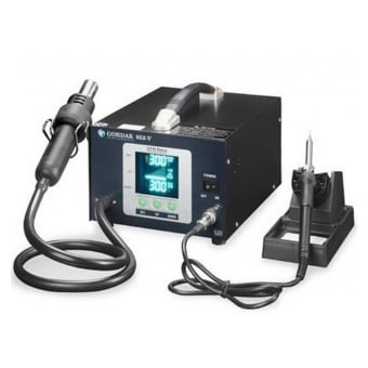 Hot Air Rework Station with Solderin Iron 952V, VFD