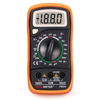 Multimeter PM838, PEAKMETER