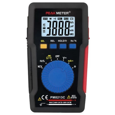 Multimeter PM8213C, PEAKMETER