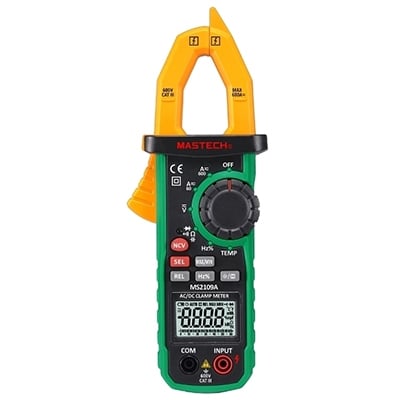 Clamp Meter MS2109A, AC/DC, MASTECH