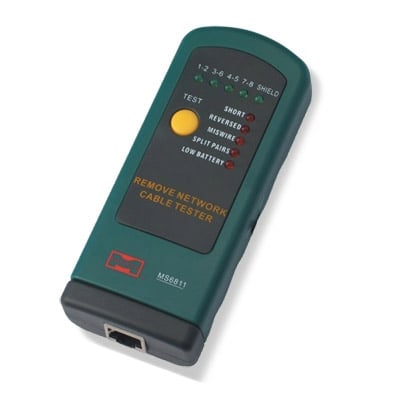 Cable Tester MS6811, RJ-45, MASTECH