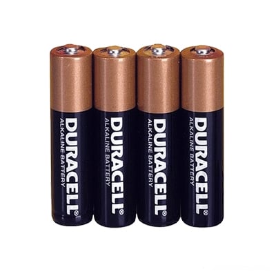 Battery DURACELL, AAA (MN2400), (LR03) 1.5V, alkaline