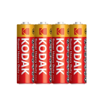 Battery KODAK SUPER HEAVY DUTY AA (R6), 1.5V, zinc-cloride