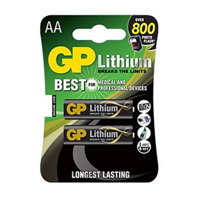 Lithium Battery GP LITHIUM, AA (FR6), 1.5V
