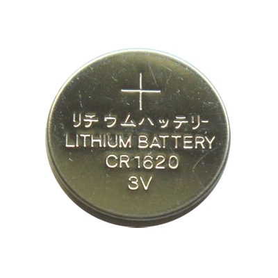 Lithium Button Cell Battery GP, CR1620 (DL1620), 3V
