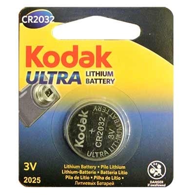 Lithium Button Cell Battery KODAK ULTRA, CR2032, 3V