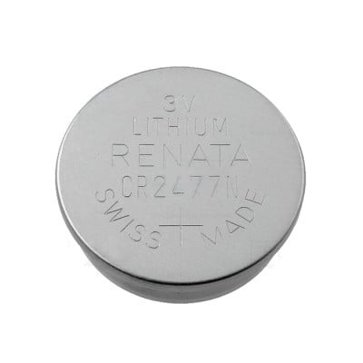 Lithium Button Cell Battery RENATA, CR2477N, 3V