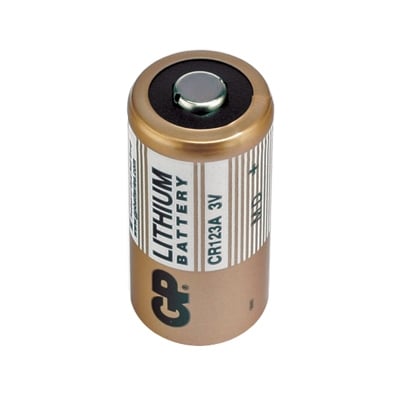 Lithium Cylindrical Battery GP, CR123A (DL123A), 3V