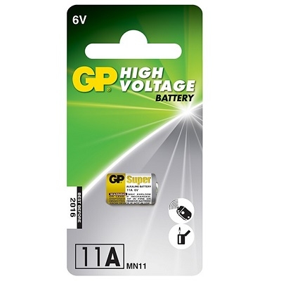 Battery GP ALKALINE, 11A, 6V, alkaline