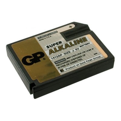 Battery GP SUPER ALKALINE, J (1412P), 6V, alkaline
