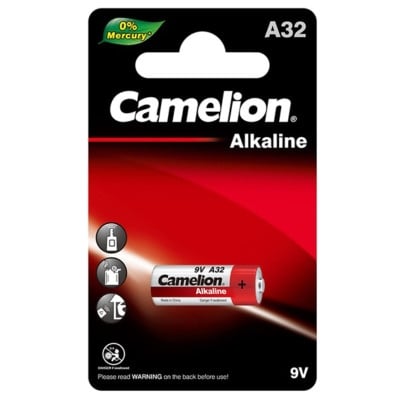 Battery CAMELION, A32 (LR32A), 9V, alkaline