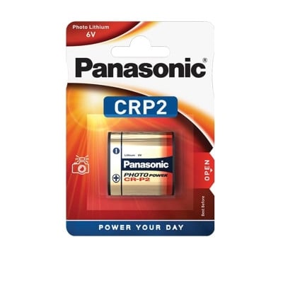 Battery PANASONIC, CR-P2 (223), 6V, lithium