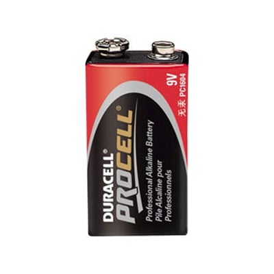 Battery DURACELL INDUSTRIAL, 9V (ID1604), alkaline