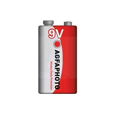 Battery AGFAPHOTO SUPER HEAVY DUTY, 9V (6LR61), zinc-cloride