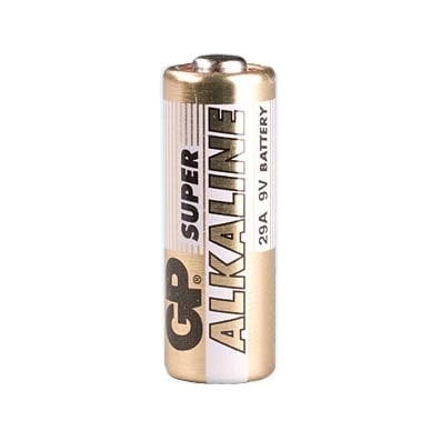 Cylindrical Battery GP SUPER ALKALINE, 29A, 9V, alkaline