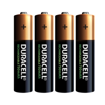 Battery Cell AAA 1.2V, 750 mAh, Ni-MH, DURACELL