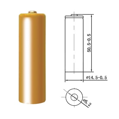 Battery Cell AA 1.2V, 1000 mAh, Ni-CD