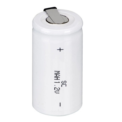 Battery Cell SC 1.2V, 1800 mAh, Ni-CD (leads)